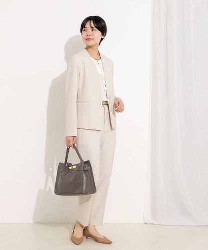 セットアップ対応》ウォッシャブル2WAYツイルストレッチジャケット（6