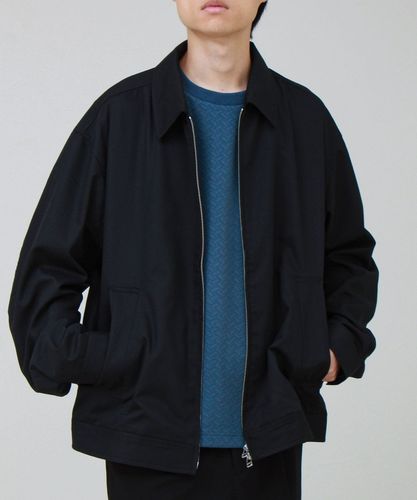 TAION/タイオン】HI-NECK W-ZIP DETACHABLE LIGHT JACKET（6-0621-1-54