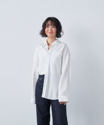おもちです！✨ YANUK バックボタンシャツ ビッグシャツ 日本製 バック