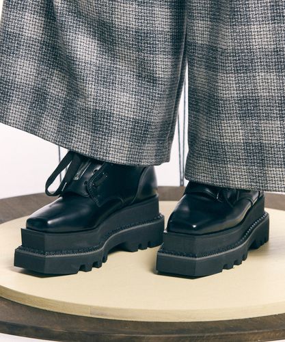 Special SHOES FACTORY COLLABORATION] Zip Heel Boots Made in Tokyo