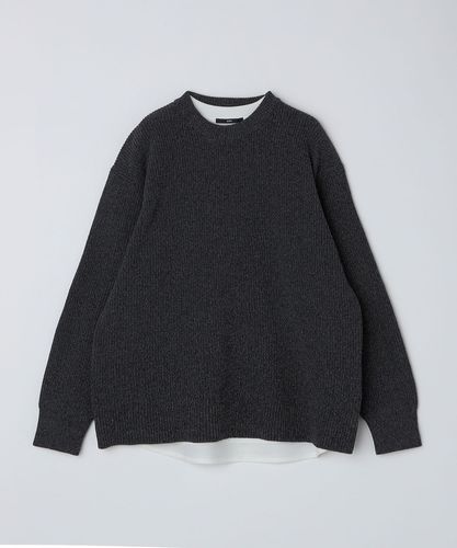 【美品・希少別注】BATONER × Begin別注 シグネチャークルーニット BATONER: SIGNATURE CREW NECK KNIT｜ SHIPS 公式サイト