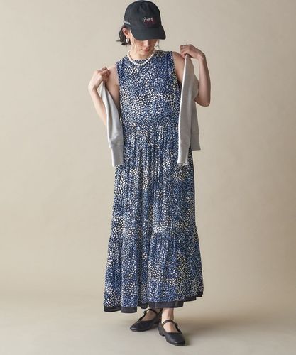 〈結婚式・パーティ〉kaene:パイピング レース Aライン ワンピース 結婚式・パーティ〉kaene:パイピング レース Aライン ワンピース