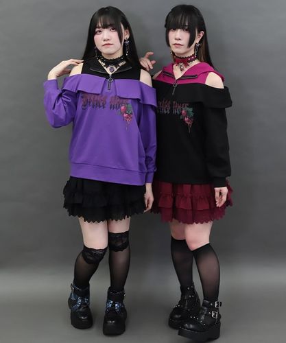 裾レースフリルミニスカート | axes femme 公式オンラインショップ