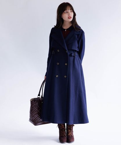 2WAYカラーロングコート | axes femme online shop