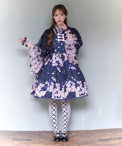 ayaさま専用 桜柄シアー着物風羽織 | kawaii | axes femme online shop