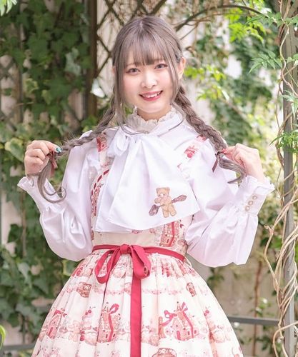 スプーン持ちのクマさんブラウス | kawaii | axes femme online shop