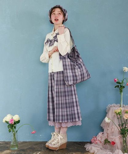 チェック柄プリーツスカート【10%OFF対象商品】 | レディース服