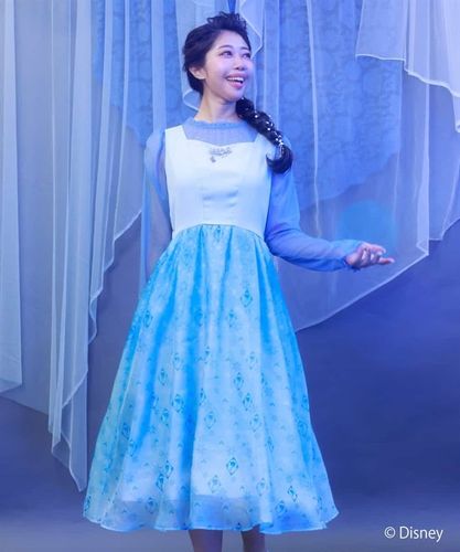 シャルミエール　ジャンスカ　タグ付き クラシカルフリルジャンスカ | axes femme online shop -outlet-