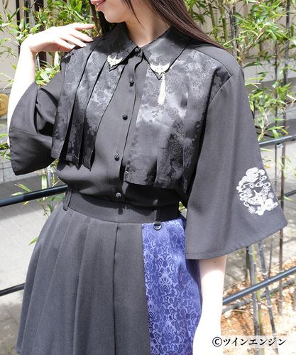 劇場版モノノ怪】刺繍ブラウス【受注生産】 | axes femme 公式 