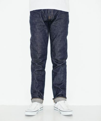 まぁこ JAPAN BLUE JEANS】Sashiko 5P Wide Tapered 11oz インディゴ