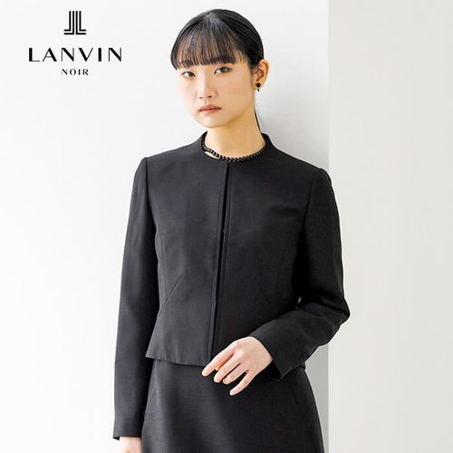 【新品•タグ付き】LANVIN NOIR black formal jacket LANVIN NOIR - 【新品未使用タグ付き】LANVIN NOIR ブラック