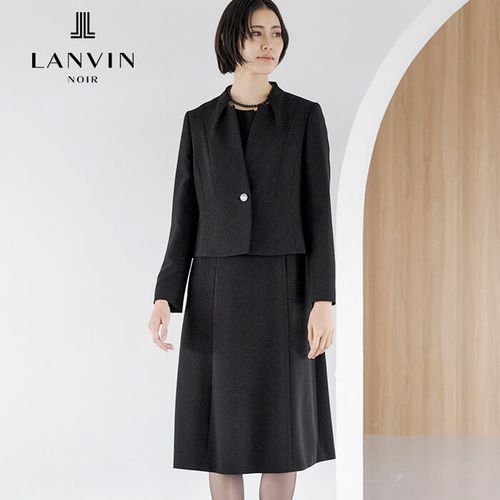ランバンスポール ジップアップ ジャケット ブラック 柄 サイズ40 LANVIN SPORT ランバン スポール - ジャケット・アウター -デサント