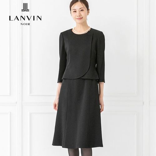 東京ソワール LANVIN 36号 アンサンブル 0703762_fe11db5213159c64912eb9