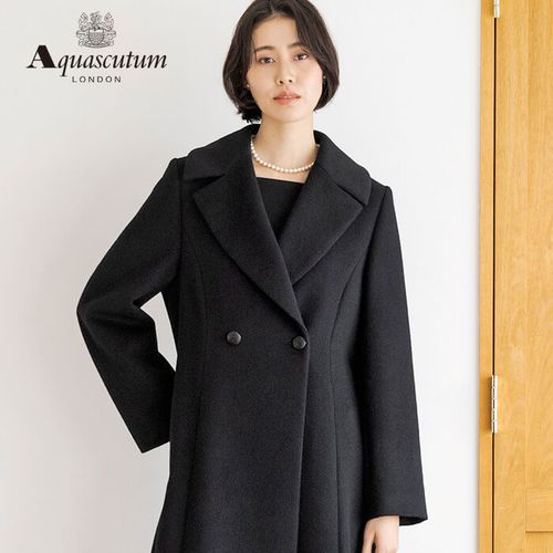 AKI tokyo アキトウキョウ　シルク100％ ロングコート 冠婚葬祭　黒 AKI tokyo アキトウキョウ シルク100％ ロングコート 冠婚葬