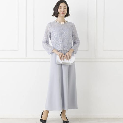 新品　東京ソワール　Apploberry／アプロベリー　ロングワンピース　13号 アプロベリー】カラーフォーマル ワンピース(1401115)9号