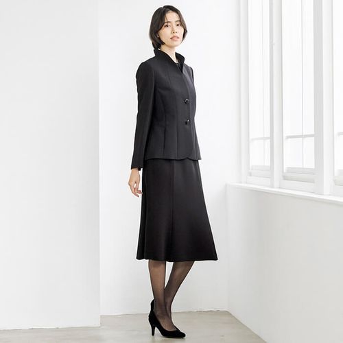 ★21号　TOKYO SOIR 東京ソワール　礼服　フォーマル ブラックフォーマル(0103646)9号・ブラック｜東京ソワール