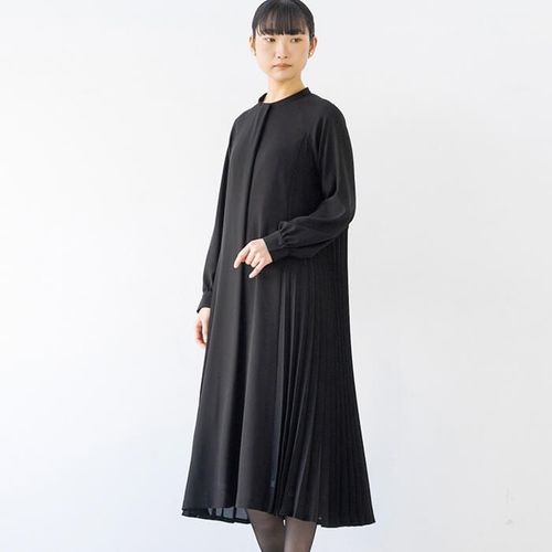 【新品】Beauty&Youth ワンピース　ブラック ブラックフォーマルワンピース(3601102)13号・ブラック