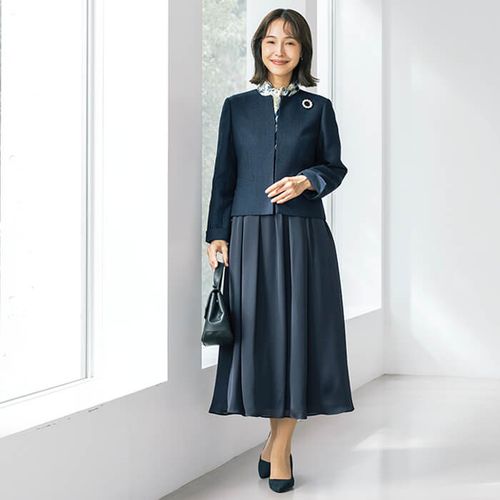 ♪当日発送可能【新品】マリココウガ　東京ソワール　11号　セレモニー　V首 4503400_1761a543d12a9d01e72838