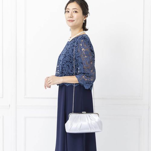 Christian Louboutinシルバーラメビジュー パーティーバッグ Christian Louboutinシルバーラメビジュー パーティーバッグ