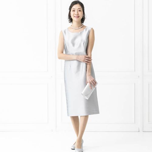 ワンピース(6401270)9号・シルバー｜フォーマルメッセージ