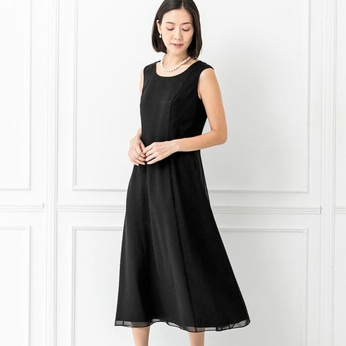 【試着のみ美品】Lephil ルフィル　オーバルワンピース　ブラック　0 オーバルワンピース | LE PHIL（ル フィル） ｜【公式】通販mix
