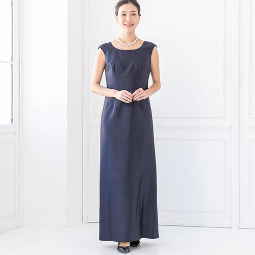 美品　東京ソワール　カラードレスのセット　フォーマル　ボレロ　ワンピース　9号 結婚式用ボレロ付きロングドレス(4523920)9号・サックス｜東京