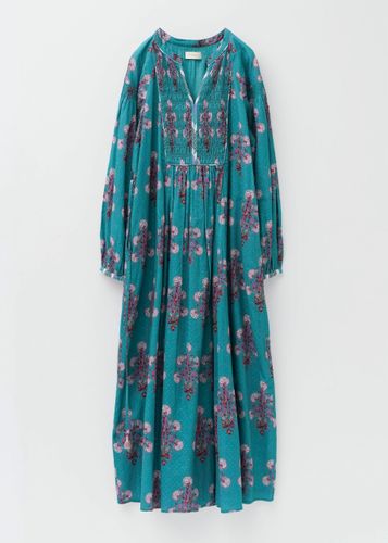 Cotton Voile Foil Flower Print Sleeve Dress | Pasand by ne Quittez