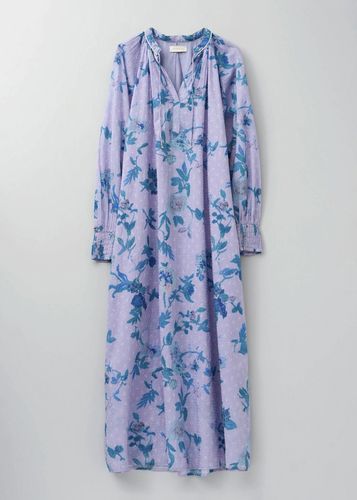 Cotton Voile Stripe Panel Dress | Pasand by ne Quittez pas