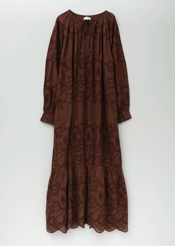 Cotton Voile Foil Flower Print Sleeve Dress | Pasand by ne Quittez