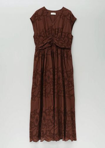 Cotton Voile Foil Flower Print Sleeve Dress | Pasand by ne Quittez