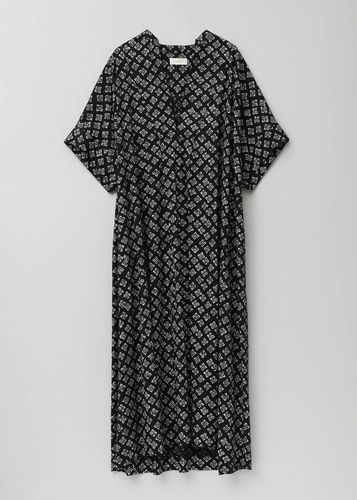 Cotton Double Gauze Tuck Dress | Pasand by ne Quittez pas | パサン