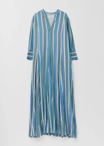 Cotton Voile Stripe Panel Dress | Pasand by ne Quittez pas