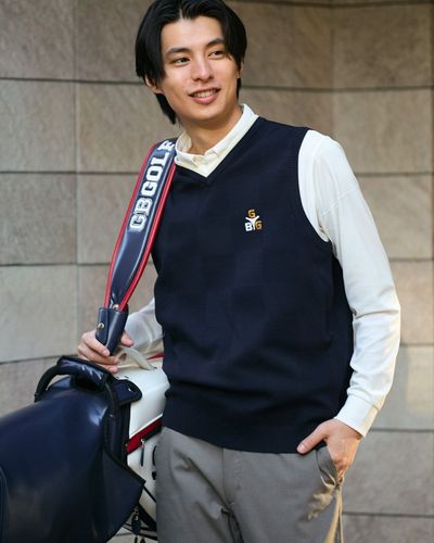 GB GOLFBEAR ニットベスト | ゴールデンベアストア