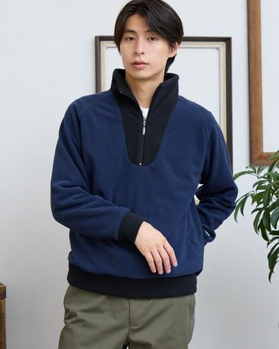 GB GOLF【先行予約】SPIKE ハーフZIPフリース 11月中旬発送予定