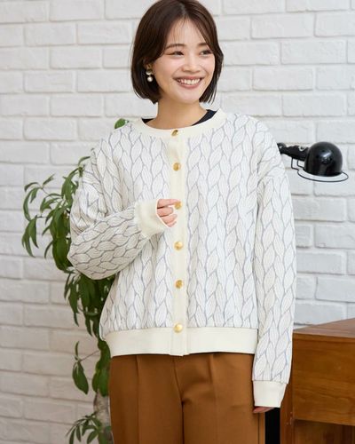 White Labelケーブルニットプルオーバー | ゴールデンベアストア