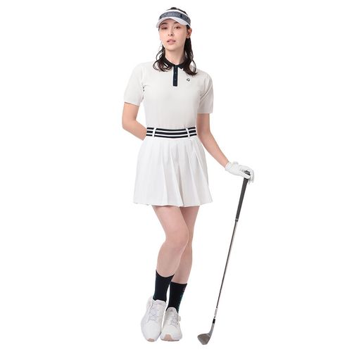 テイラーメイド　taylormade Ws】 T-ICEフリルドC/Sポロ TaylorMade テーラーメイド ゴルフ 【Ws】 T-ICEフリルドC/Sポロ