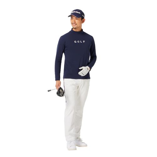 ゴルフ ロゴ L/S モック｜APPAREL | TaylorMade Golf