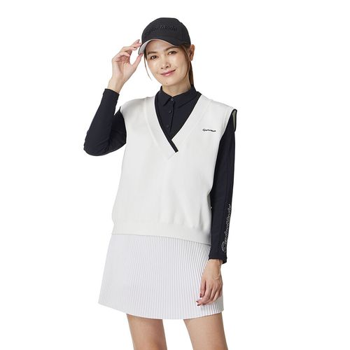 テーラーメイドリラックスドVネックベスト ウィメンズ】 リラックスドVネックベスト|APPAREL | TaylorMade