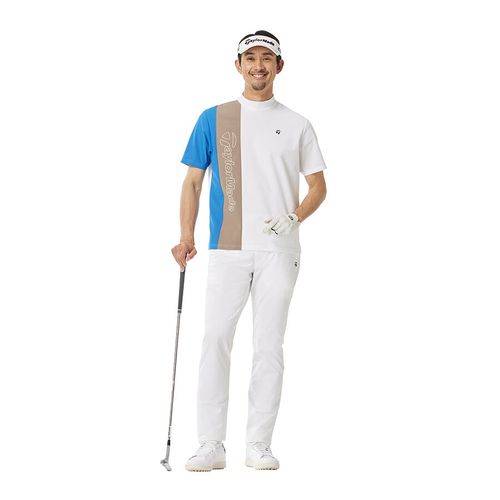 【Taylormade】カラーブロックモックセーター（未使用に近い） WOMEN】カラーブロックセーター UVケア｜ニジュウサンクゴルフの