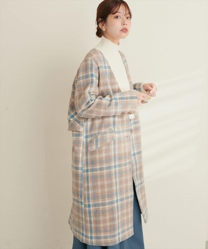 ★完売品★ Myu バックフリルコート　新品！タグ付き！ バックフリルコート | natural couture(ナチュラルクチュール