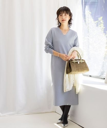 TODAYFUL】Vネックコクーンワンピース B01633 トゥデイフル TODAYFUL】Vネックコクーンワンピース B01633 トゥデイフル