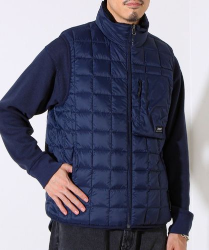 2WAYで着回せる】【UNISEX】配色別注 TAIONボア×ダウンベスト | FREDY