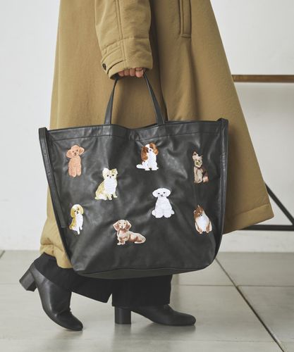 Dog刺繍トートバッグ | BEARDSLEY(ビアズリー)レディース | PAL CLOSET