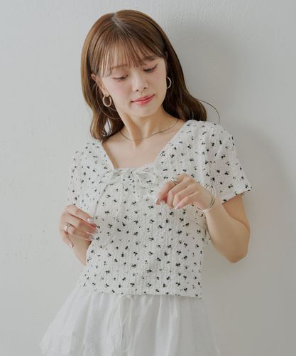MIYACO✾レースのボレロ SET ITEM】フラワーボレロ+タンクセット | Chico(チコ