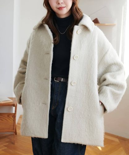 シャギーミドルコート | Thevon.(ゼヴォン)レディース | PAL CLOSET
