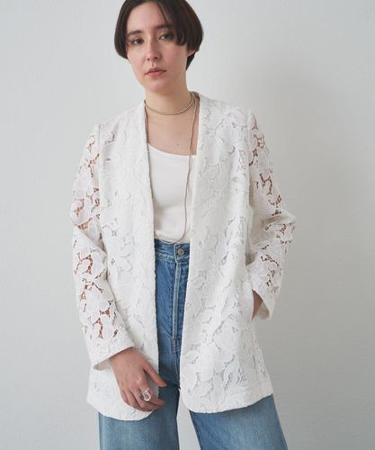 【新品】Drawing numbers　刺繍レースジャケット DNZ1051307A0005_1.jpg