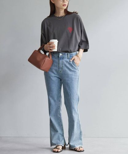 tシャツ ワンポイント刺繍Tシャツ(WEB限定カラーあり) レディース WEB限定】ワンポイント刺繍半袖Tシャツ《ユニセックス》（T