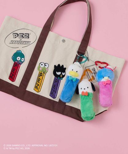 はぴだんぶい×PEZ(ペッツ) ×ear】 キャンバストートバッグ | ear