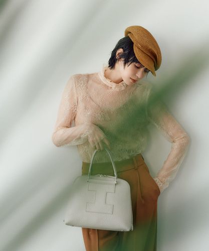 超美品 イアクッチ ギブリ MS ALCE レザー 2way バッグ ブラック ギブリ MS ALCE | IACUCCI(イアクッチ)レディース | PAL CLOSET