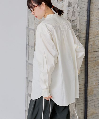 パル PAL 【Kastane】【WHIMSIC】フィッシングシャツ （white） パル PAL 【Kastane】【WHIMSIC】フィッシングシャツ （white